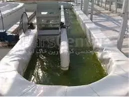 ساخت استخر پرورش ماهی وجلبک با ورق ژئوممبران