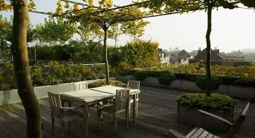 محیط مناسب برای اجرای روف گاردن