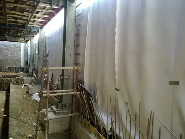 ایزولاسیون و آب بندی گودهای ساختمانی