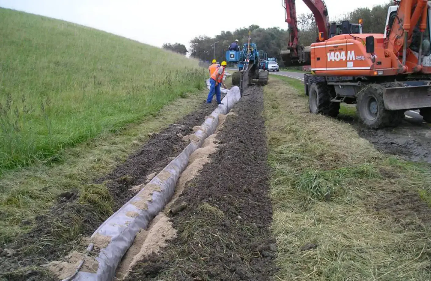 تاریخچه زهکشی و کاربرد ژئوتکستایل