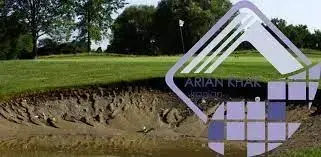 ژئوممبران عایق برای حفره های زمین گلف