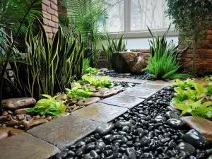 محوطه سازی باغ