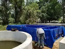 ساخت استخر پرورش جلبک